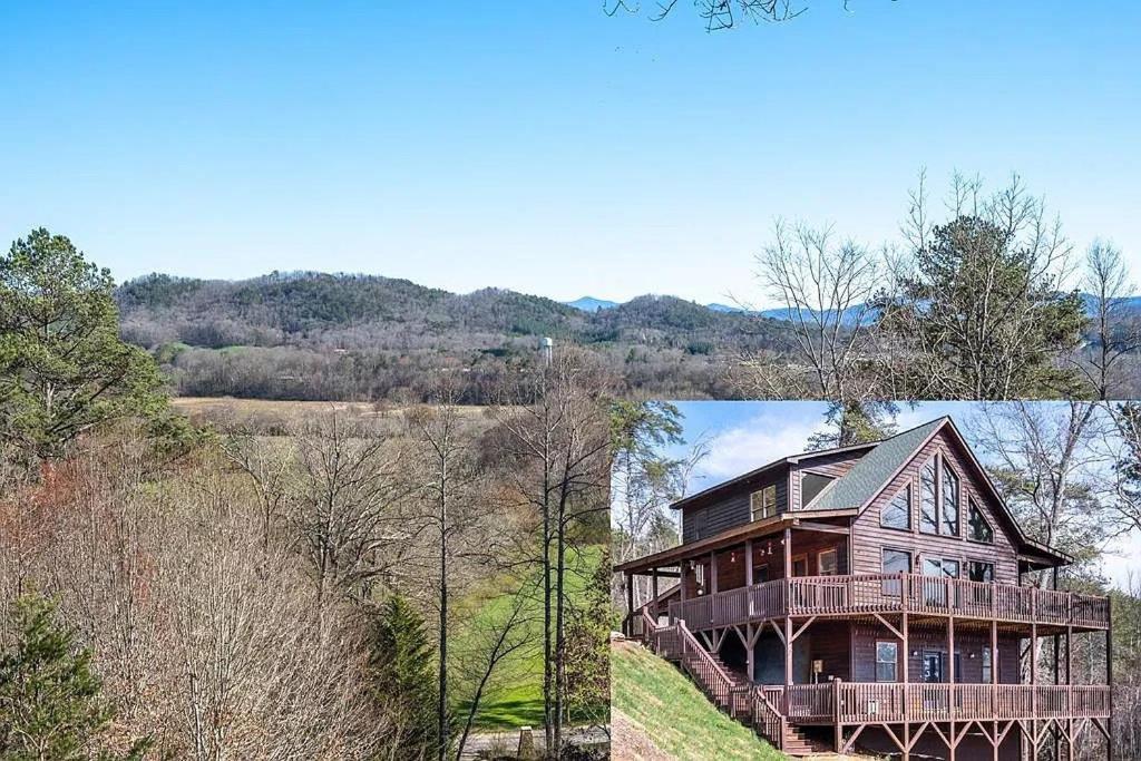 Mistletoe Cabin- Private Cabin W Views, Hottub, Pet Friendly Murphy Exterior photo